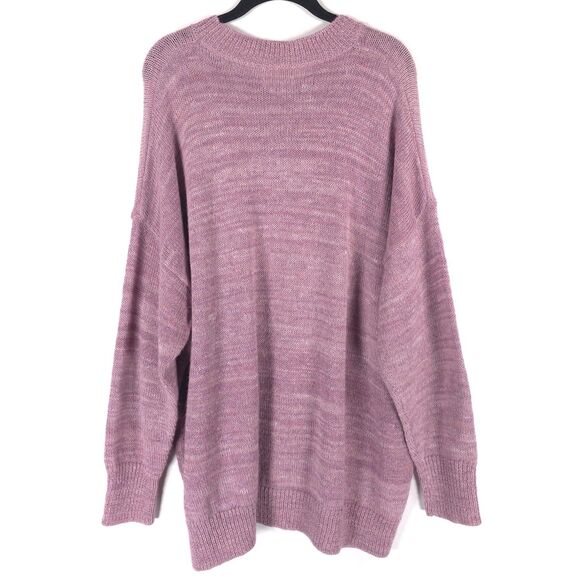 ISABEL MARANT Size 38 S/M Gatliny ALPACA WOOL LINEN Sweater Pink Mauve Pullover - Picture 10 of 16